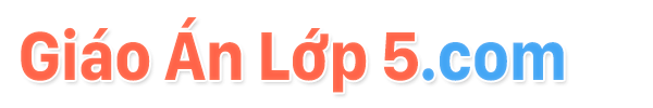 Giáo Án Lớp 5
